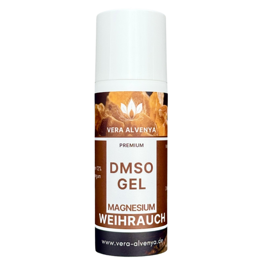 DMSO Magnesium Weihrauch Gel - 50% DMSO in 99,9 Reinheit mit Magnesiumöl und Weihrauchextrakt Dimethysulfoxid 50ml