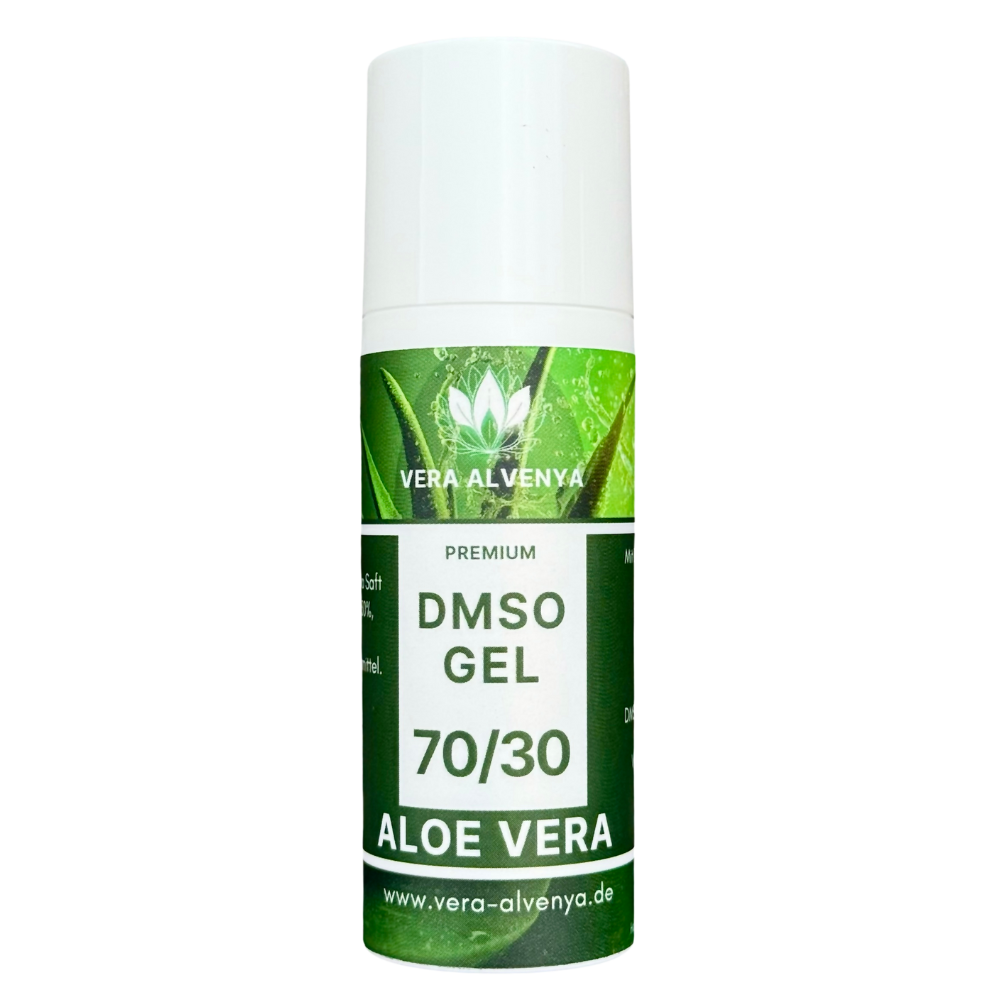 DMSO Aloe Vera Gel 70/30 Aloe Vera Saft aus frischen Blättern, DMSO mit 99,9% Reinheit