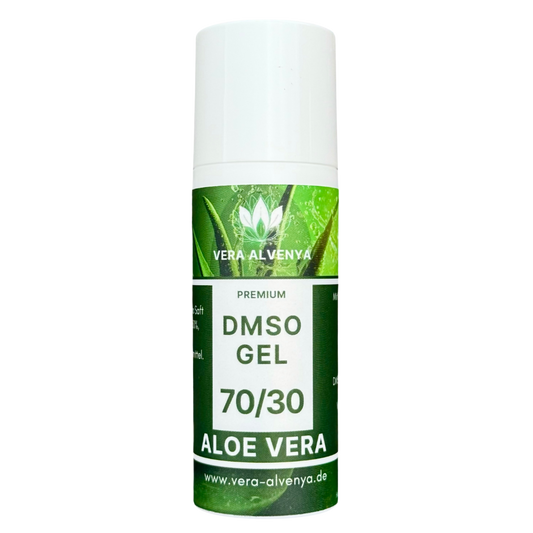 DMSO Aloe Vera Gel 70/30 Aloe Vera Saft aus frischen Blättern, DMSO mit 99,9% Reinheit
